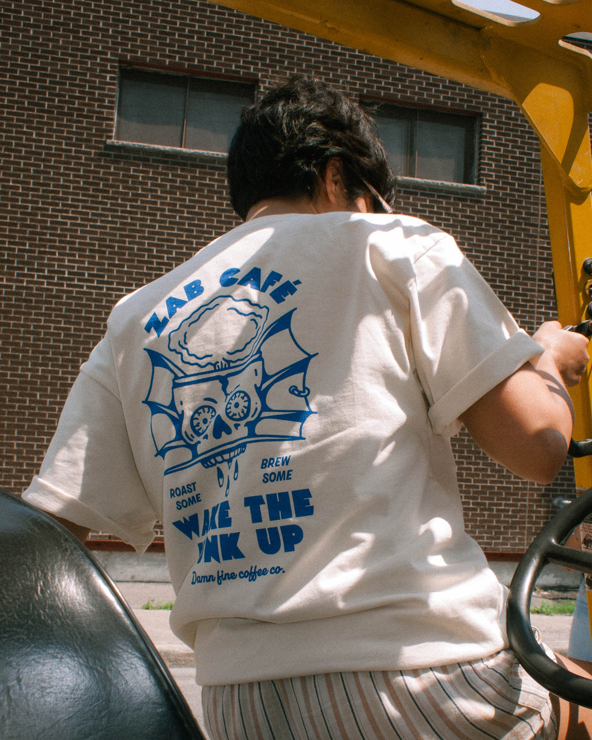 TSHIRT ZAB - DÉMON BLEU