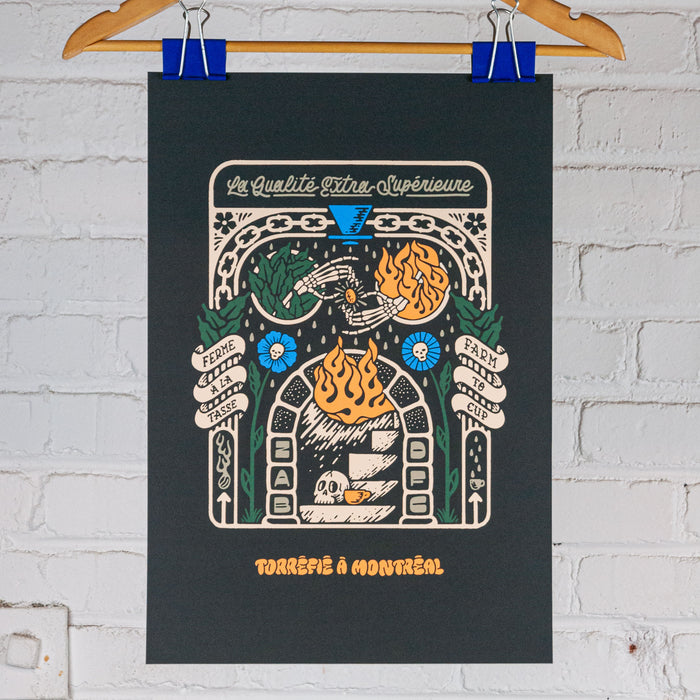AFFICHE ZAB - Illustration Bon Matin