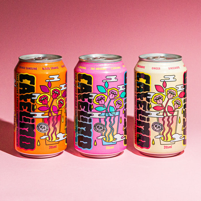 Cafélimo mixte (Original + Gingembre + Orange sanguine)