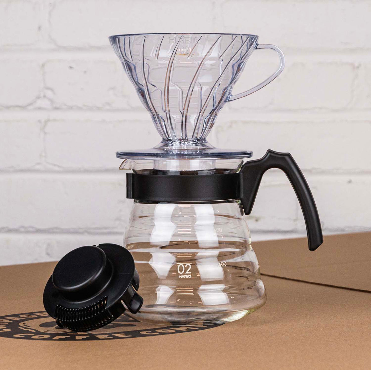 Hario - V60-02 Ensemble 4 pièces - Zab Café