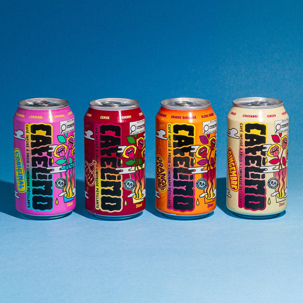 Cafélimo Mix Pack (Original + Ginger + Blood Orange + Cherry)