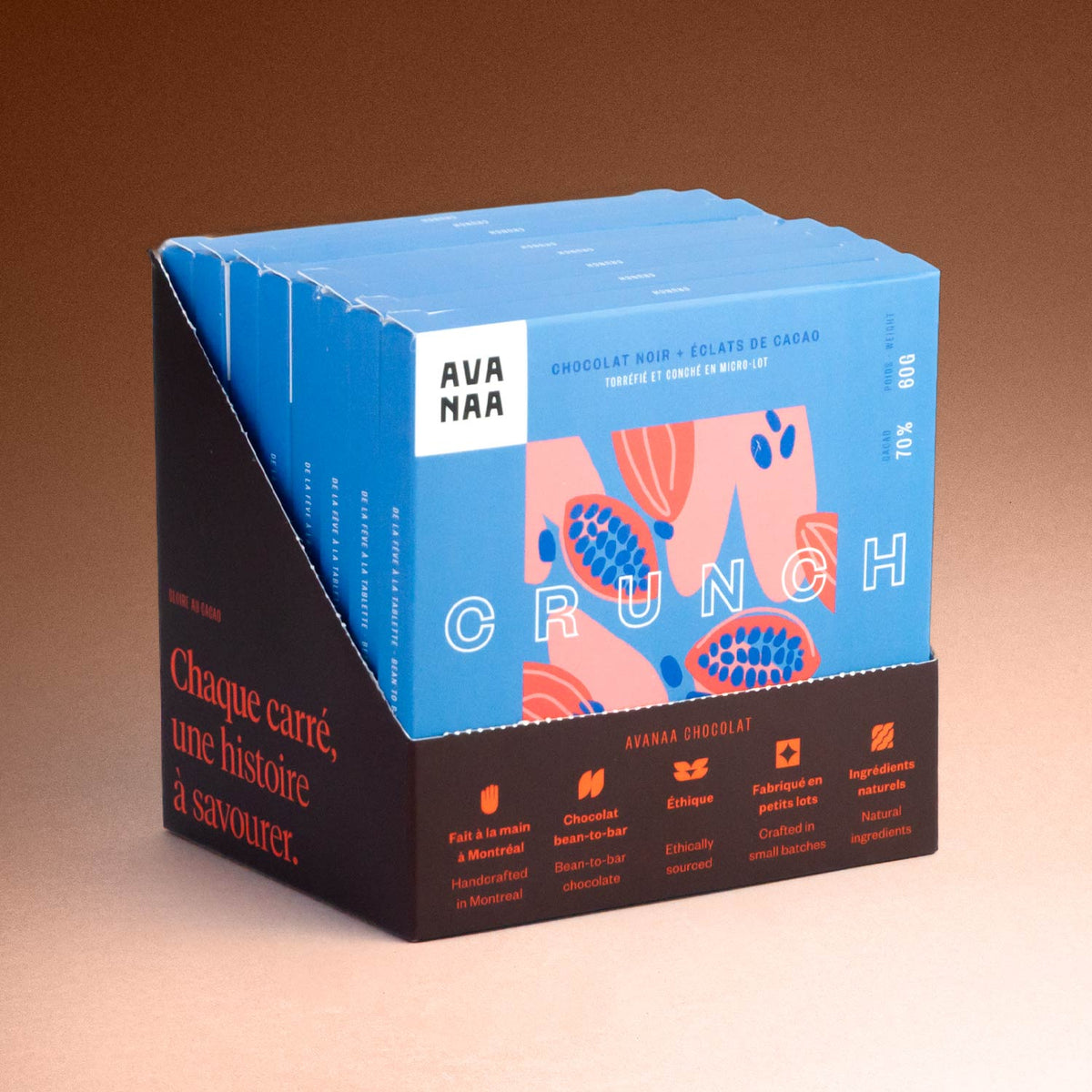 CHOCOLAT AVANAA - CRUNCH