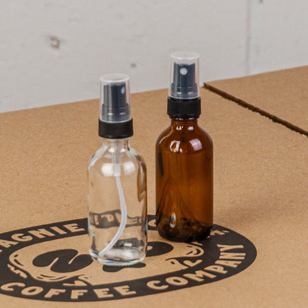 Bouteille atomisateur en verre