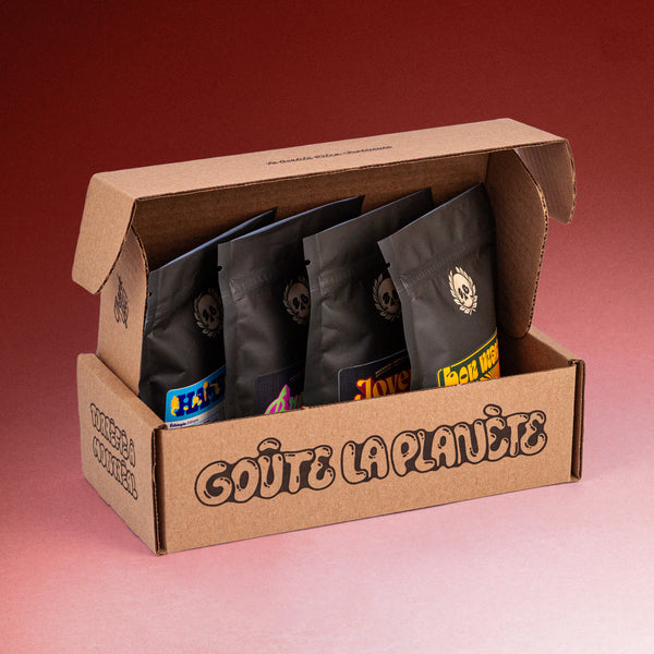 Coffret échantillons - 4 X 100g