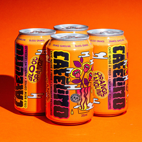 CAFÉLIMO ORANGE SANGUINE - 4 PACK X 6