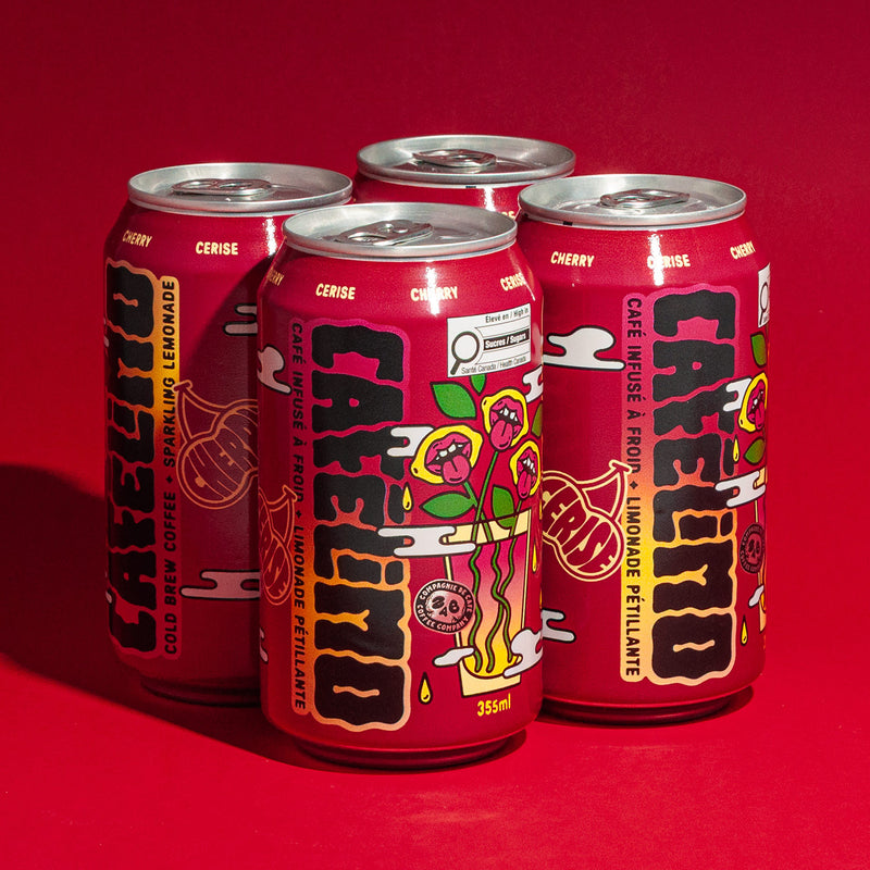 CAFÉLIMO CERISE - 4 PACK X 6