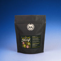 Sac de café décaféiné Colombie Buesaco 100 g, étiquette Zab