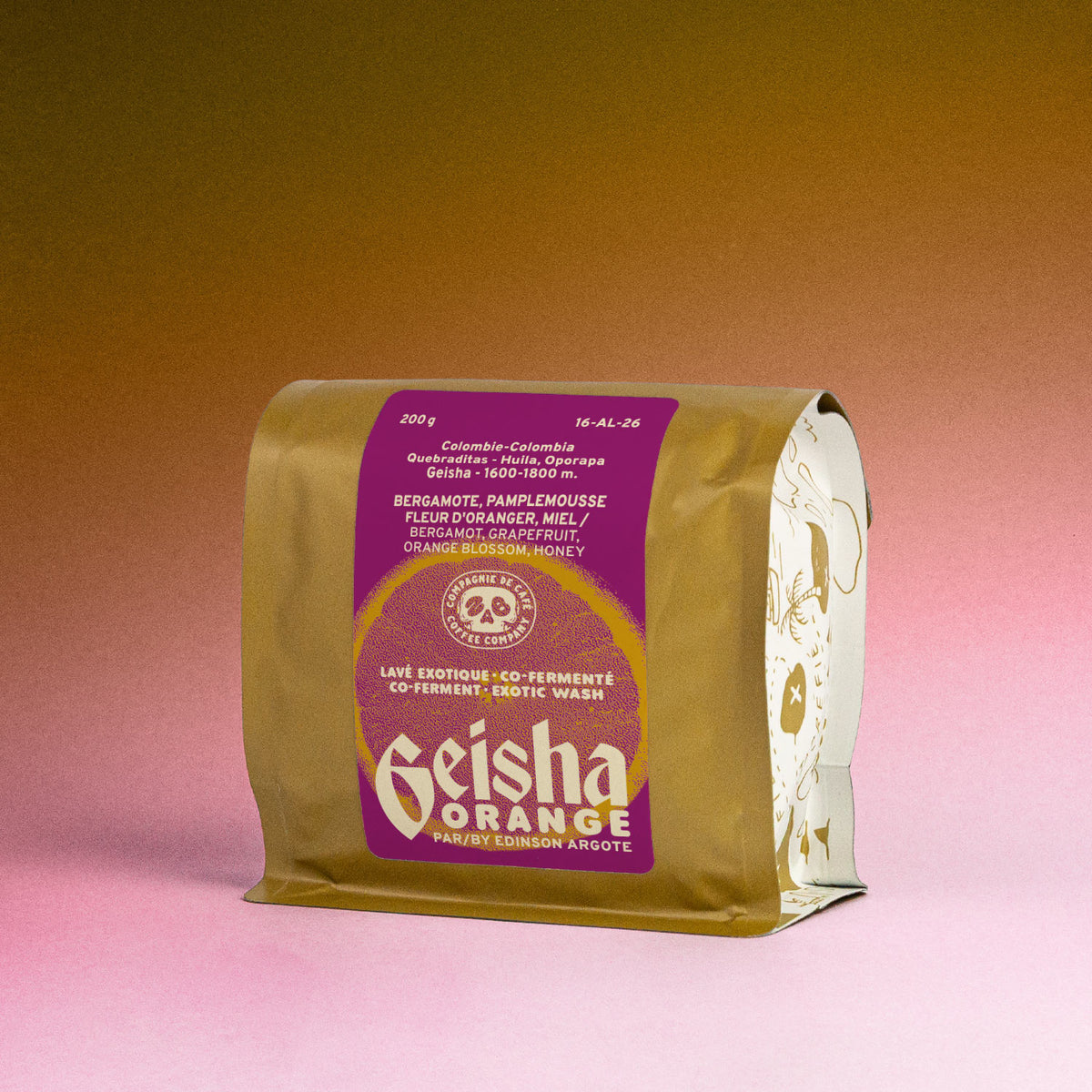 COLOMBIA - EDINSON ARGOTE ORANGE GEISHA