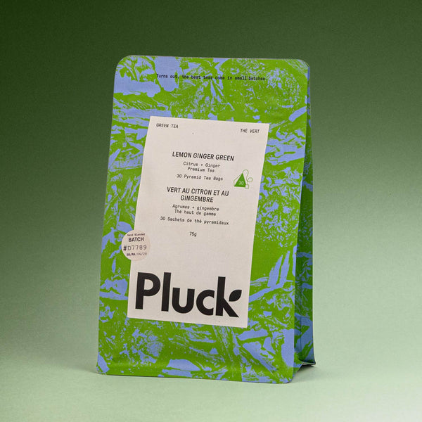 PLUCK TEA - Thé vert gingembre et citron