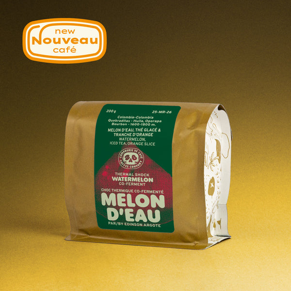 COLOMBIE - CHOC THERMIQUE - EDINSON ARGOTE CO-FERMENT MELON D'EAU