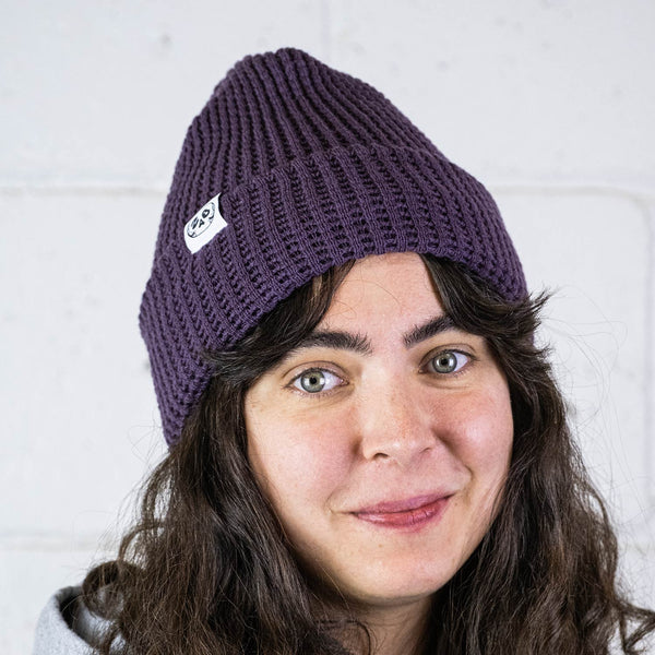 WAFFLE-KNIT TOQUE - TI-GUY-LA-LUNE