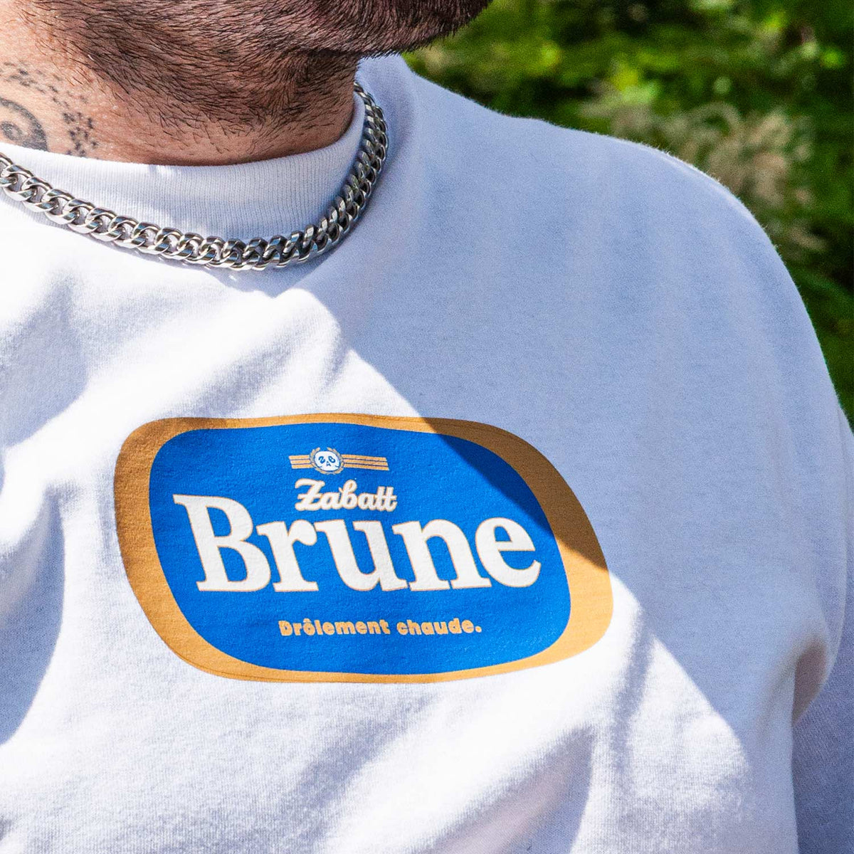 TSHIRT - ZABATT BRUNE