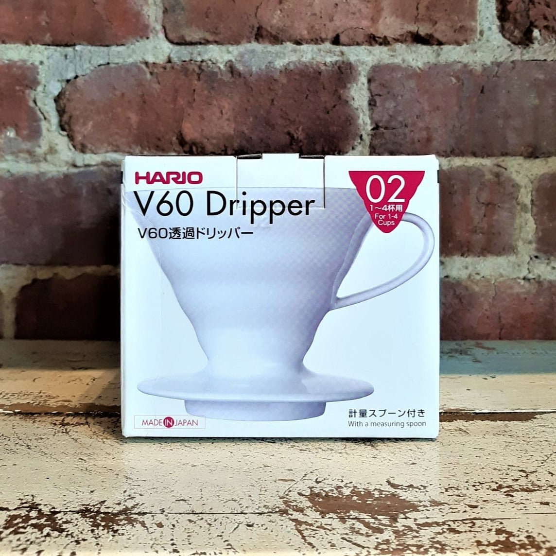 Hario - V60-02 Dripper céramique - Zab Café